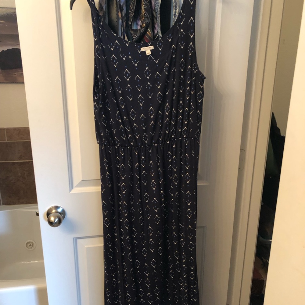 Sonoma maxi dress in navy